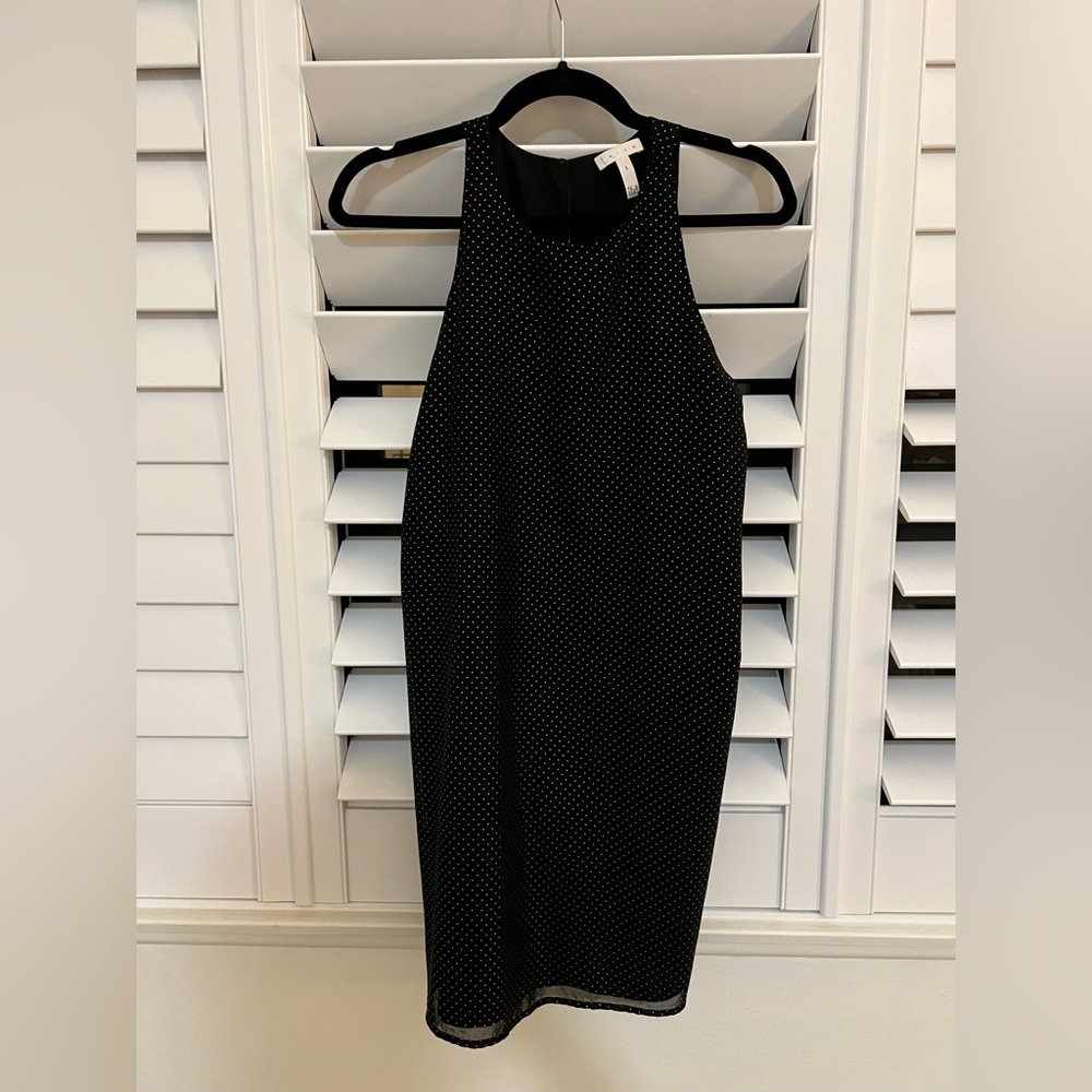 Leith Gold Dot Dress